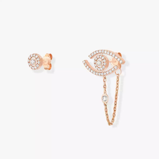 [Aetheris]LUCKY EYE DIAMOND EARRINGS
