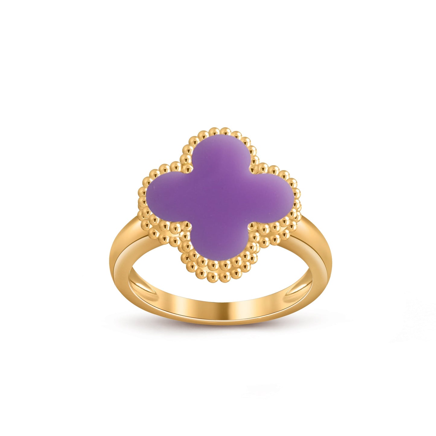 [Aetheris]LUCKY CLOVER VINTAGE GOLD RING COLLECTION