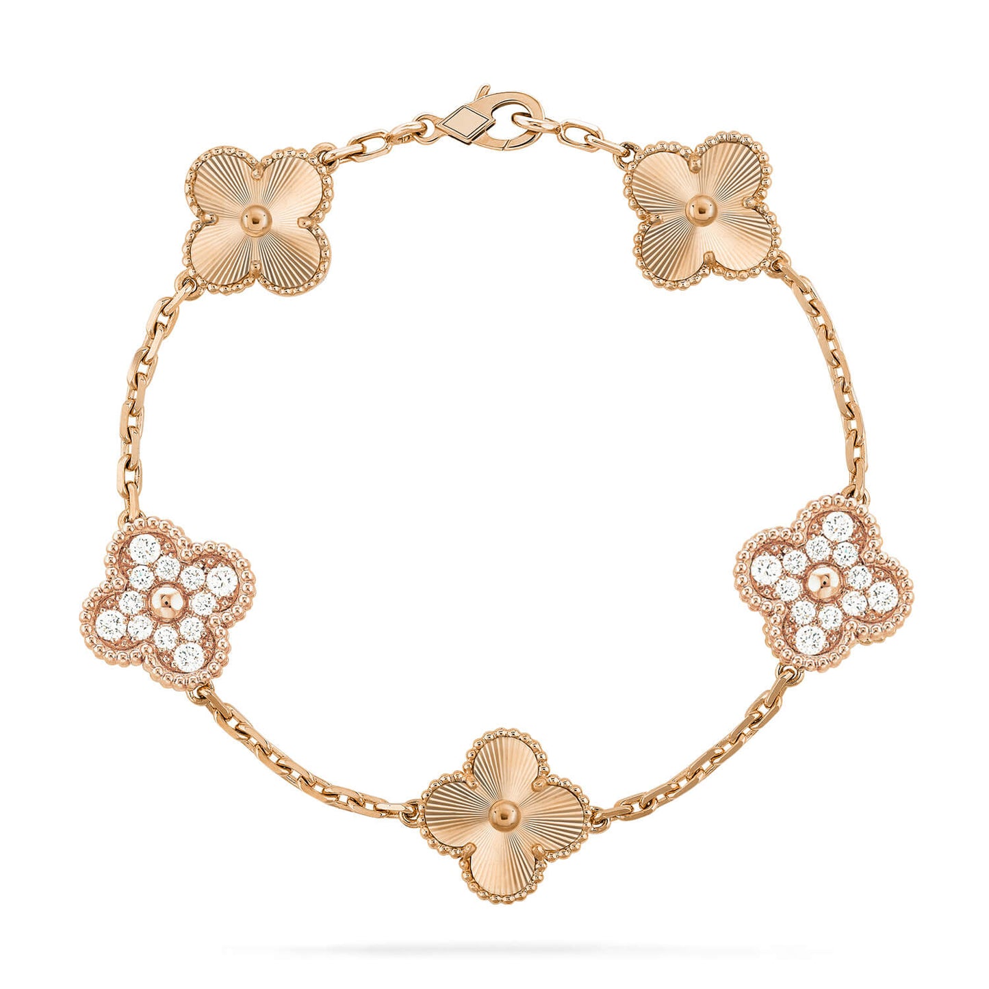 [Aetheris]LUCKY CLOVER 5-MOTIV ARMBAND - LASER COLLECTION