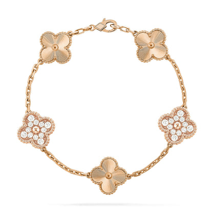 [Aetheris]LUCKY CLOVER 5-MOTIV ARMBAND - LASER COLLECTION