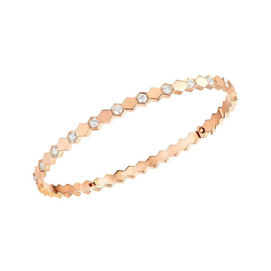 [Aetheris]BEE LOVE ROSE GOLD DIAMOND BRACELET