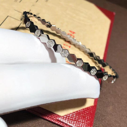 [Aetheris]BEE LOVE SILVER DIAMOND BRACELET
