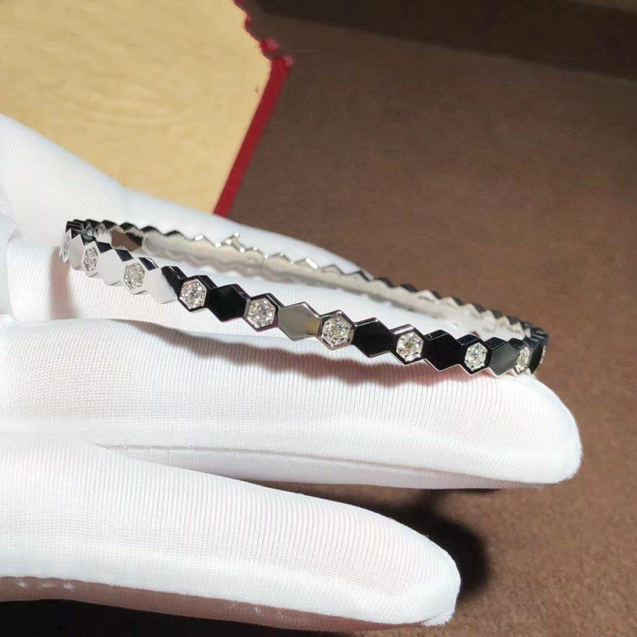 [Aetheris]BEE LOVE SILVER DIAMOND BRACELET