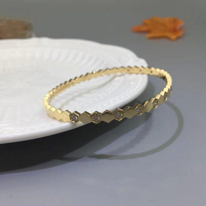 [Aetheris]BEE LOVE GOLD DIAMOND BRACELET