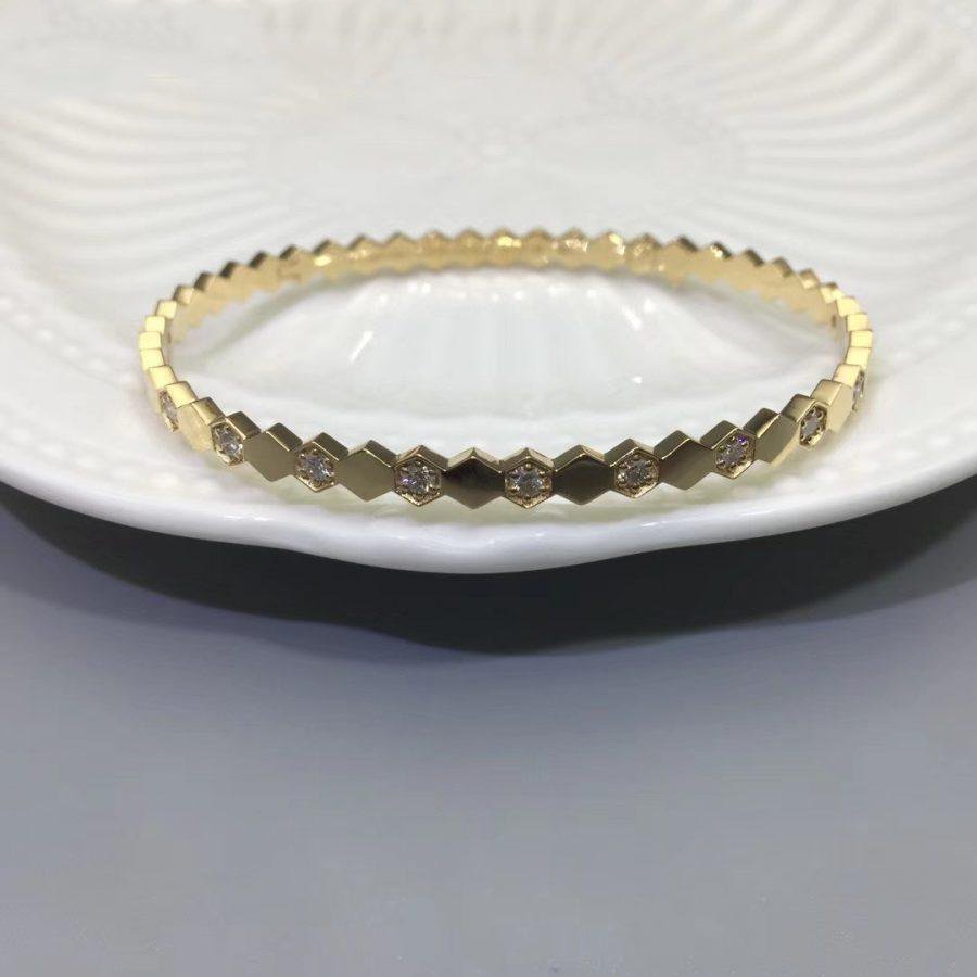 [Aetheris]BEE LOVE GOLD DIAMOND BRACELET