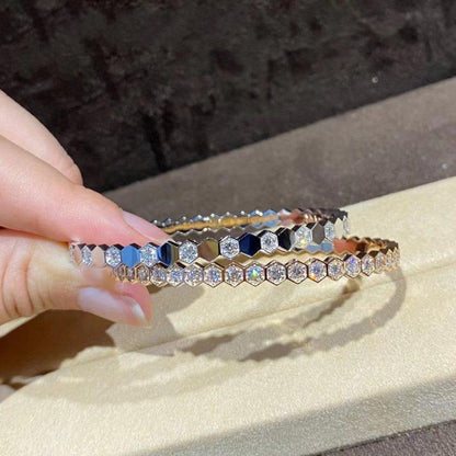 [Aetheris]BEE LOVE GOLD BRACELET FULL DIAMOND