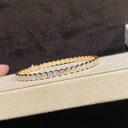 [Aetheris]BEE LOVE GOLD BRACELET FULL DIAMOND
