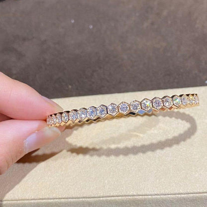 [Aetheris]BEE LOVE GOLD BRACELET FULL DIAMOND