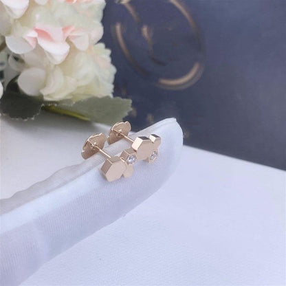 [Aetheris]BEE LOVE ROSE GOLD DIAMOND EARRINGS