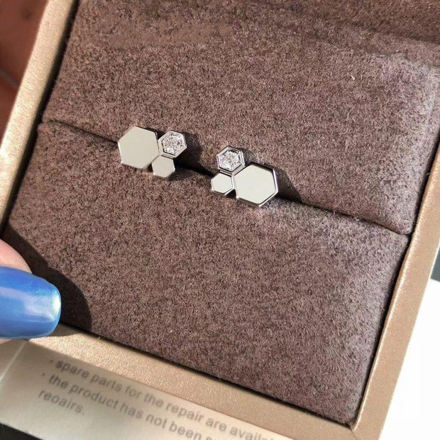 [Aetheris]BEE LOVE SILVER DIAMOND EARRINGS