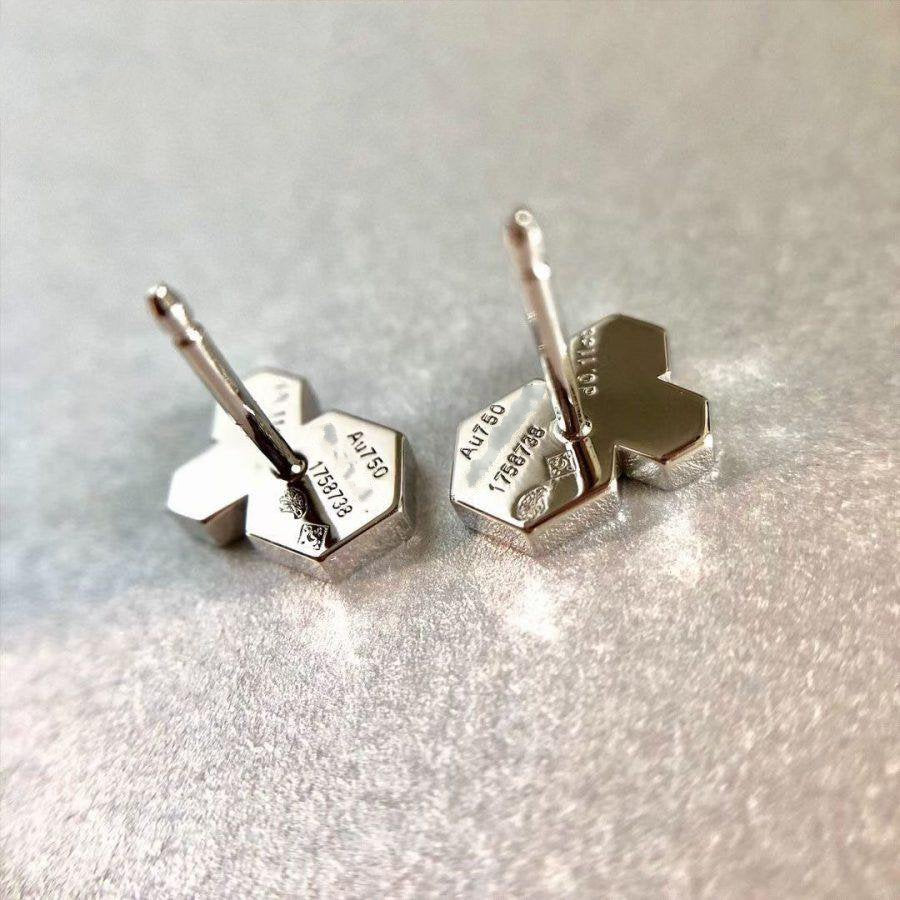 [Aetheris]BEE LOVE SILVER DIAMOND EARRINGS