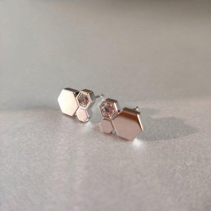 [Aetheris]BEE LOVE SILVER DIAMOND EARRINGS
