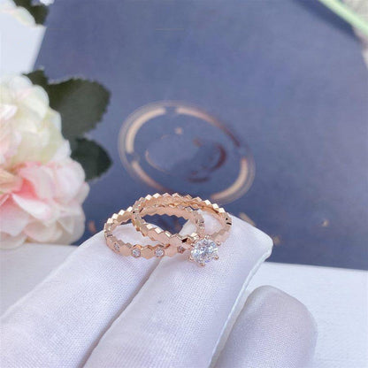 [Aetheris]BEE LOVE RING ROSE GOLD 1 DIAMOND