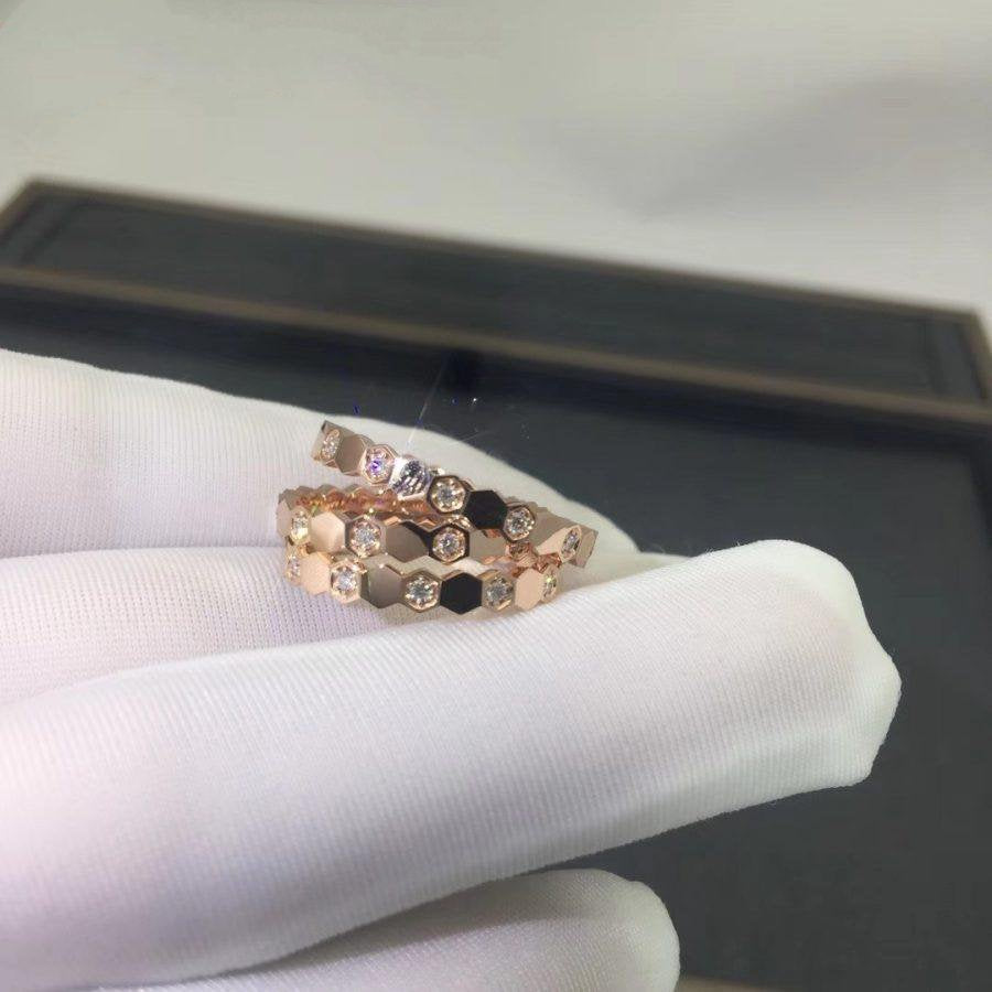[Aetheris]BEE LOVE RING ROSE GOLD DIAMOND