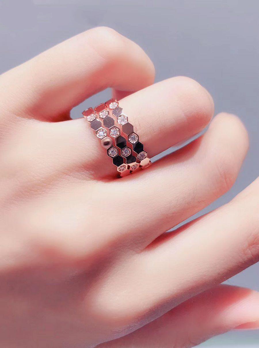 [Aetheris]BEE LOVE RING ROSE GOLD DIAMOND