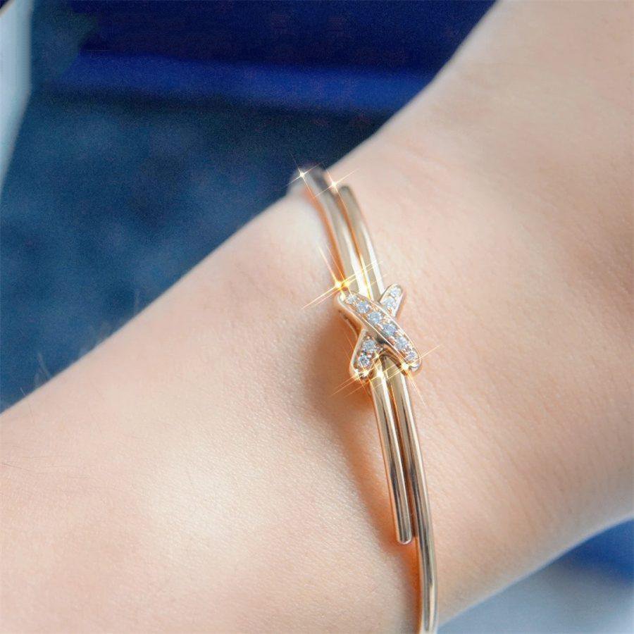 [Aetheris]JEUX DE BRACELET ROSE GOLD DIAMONDS