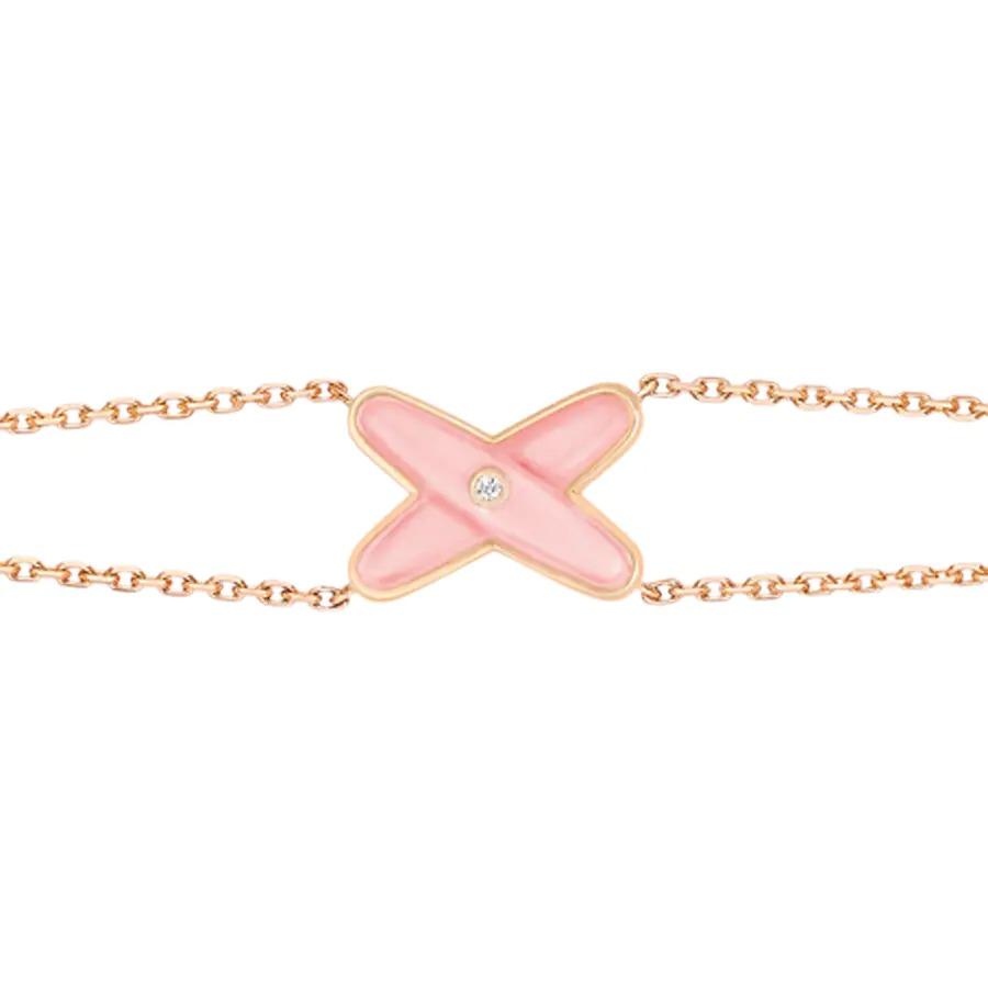 [Aetheris]JEUX BRACELET PINK MOP ROSE GOLD 1 DIAMOND