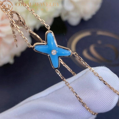 [Aetheris]JEUX BRACELET TURQUOISE ROSE GOLD 1 DIAMOND