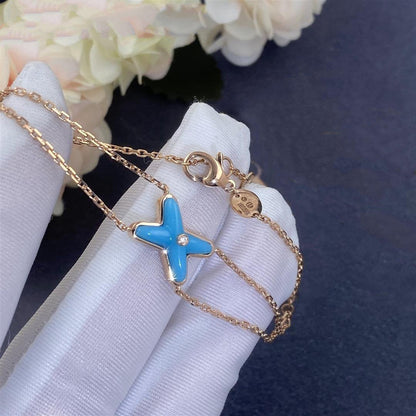 [Aetheris]JEUX BRACELET TURQUOISE ROSE GOLD 1 DIAMOND