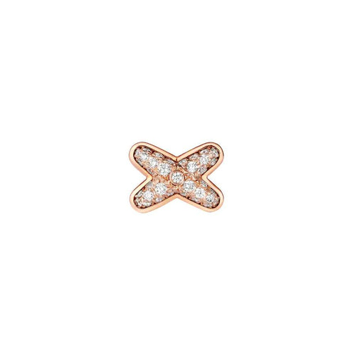 [Aetheris]JEUX DE ROSE GOLD DIAMOND EARRINGS