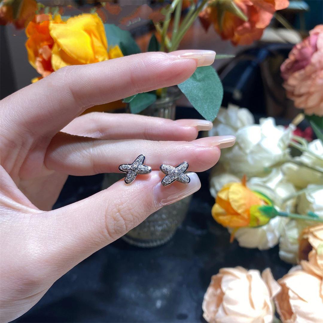[Aetheris]JEUX DE SILVER DIAMOND EARRINGS