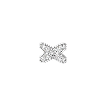 [Aetheris]JEUX DE SILVER DIAMOND EARRINGS
