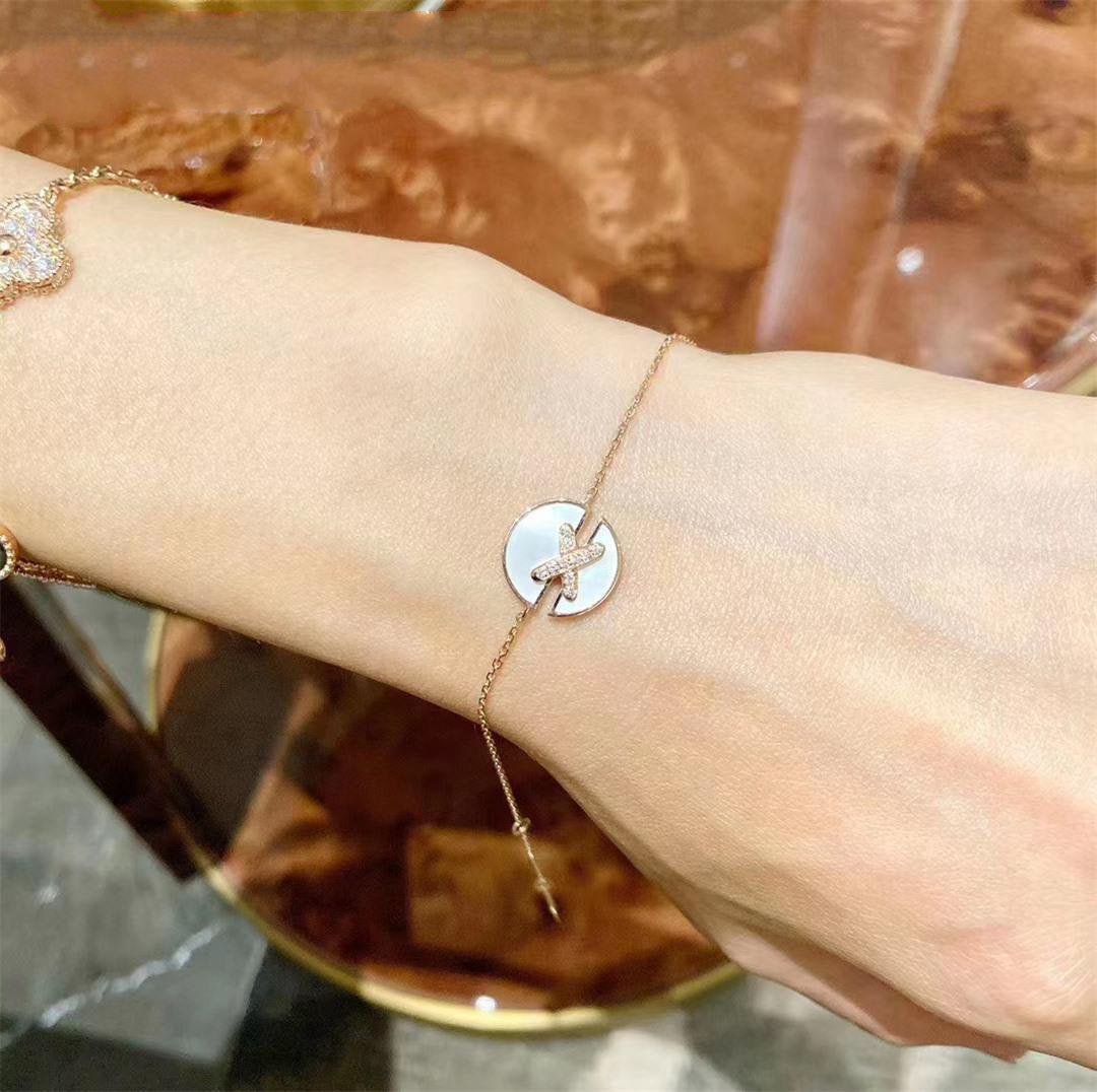 [Aetheris]JEUX DE BRACELET MOP ROSE GOLD DIAMONDS