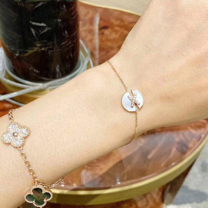 [Aetheris]JEUX DE BRACELET MOP ROSE GOLD DIAMONDS