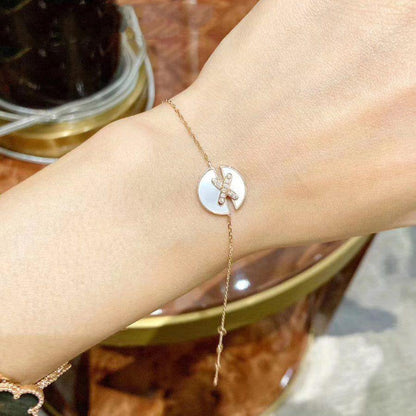 [Aetheris]JEUX DE BRACELET MOP ROSE GOLD DIAMONDS