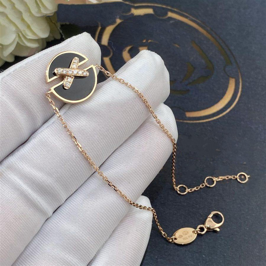 [Aetheris]JEUX DE BRACELET ONYX ROSE GOLD DIAMOND