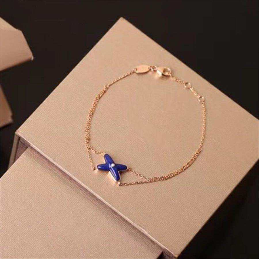 [Aetheris]Hollow Design Four-Leaf Clover Flower Shape Ring
