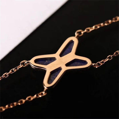[Aetheris]Hollow Design Four-Leaf Clover Flower Shape Ring