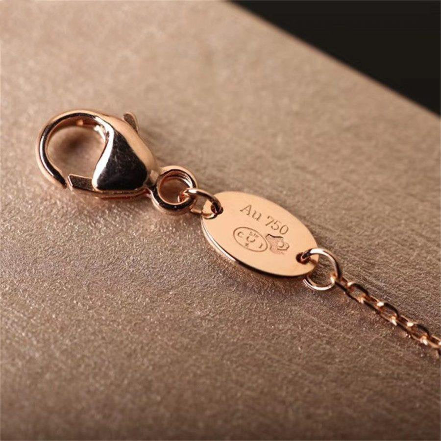 [Aetheris]Hollow Design Four-Leaf Clover Flower Shape Ring