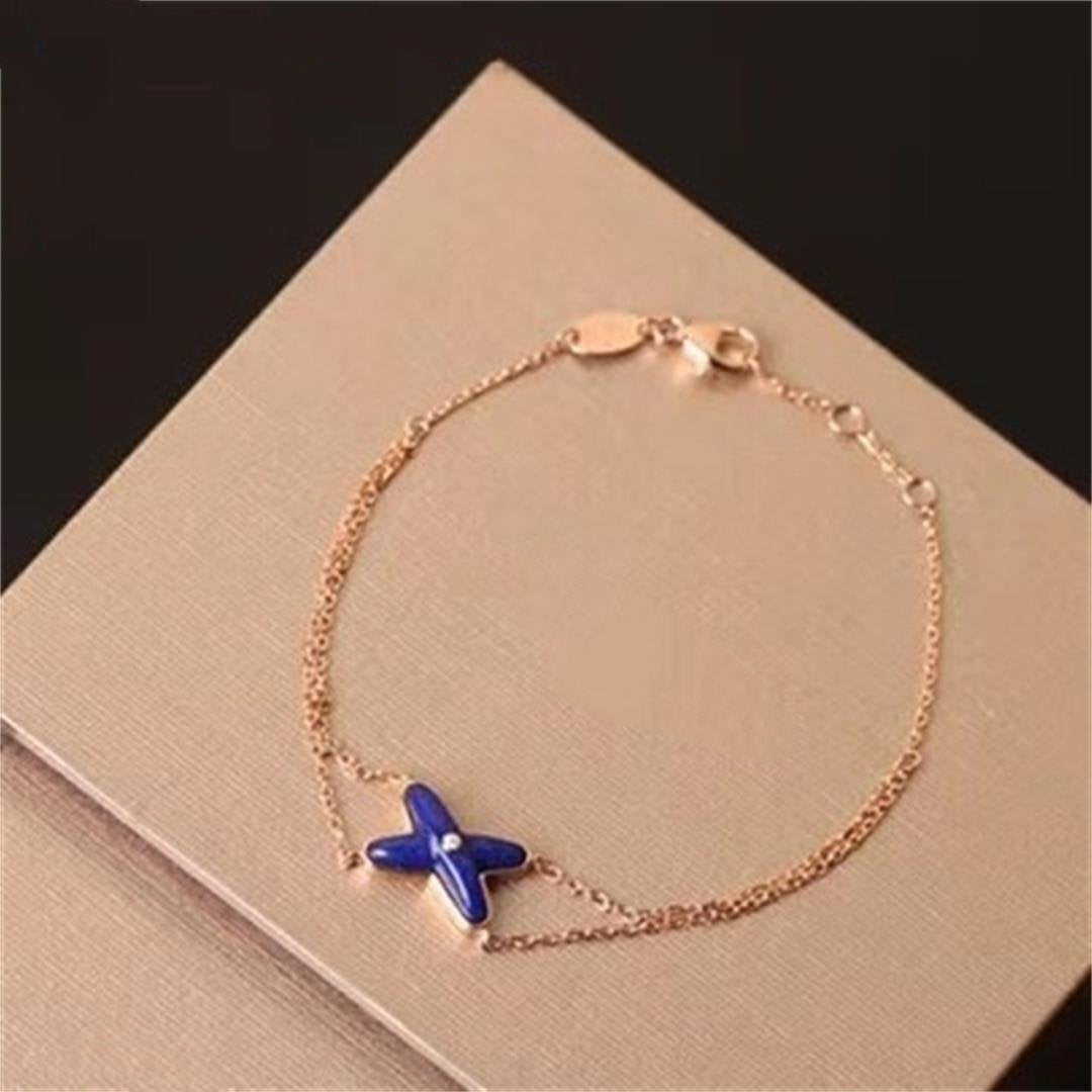 [Aetheris]Hollow Design Four-Leaf Clover Flower Shape Ring