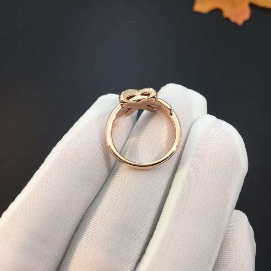 [Aetheris]ROSE GOLD DIAMOND RING SET