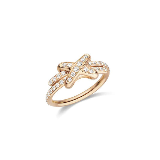 [Aetheris]JEUX DE RING ROSE GOLD DIAMOND