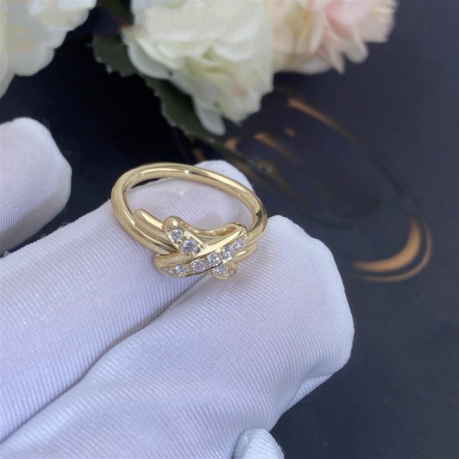 [Aetheris]JEUX DE GOLD DIAMOND RING