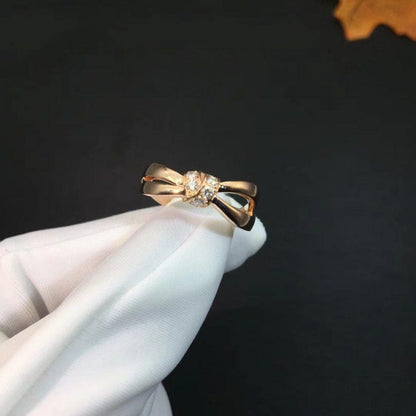 [Aetheris]LIENS RING ROSE GOLD DIAMOND