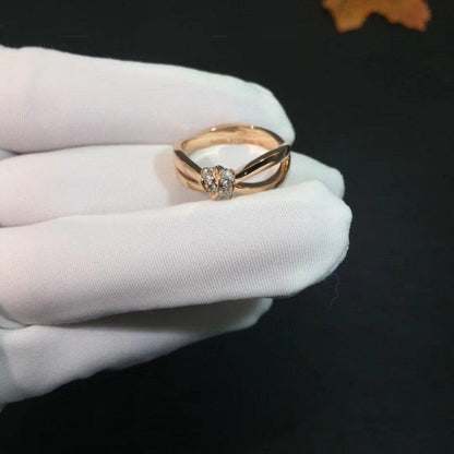 [Aetheris]LIENS RING ROSE GOLD DIAMOND