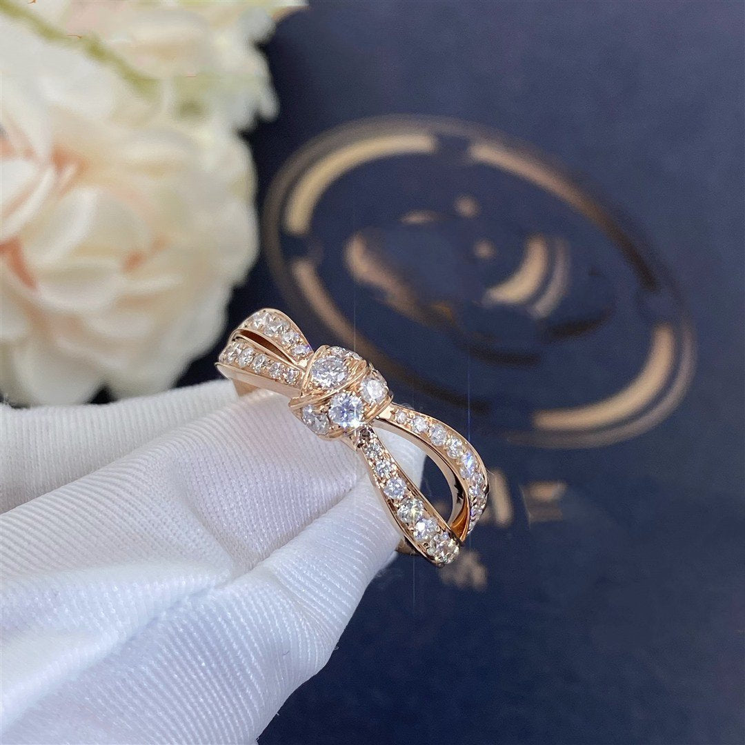 [Aetheris]LIENS ROSÉGOLD DIAMANTRING