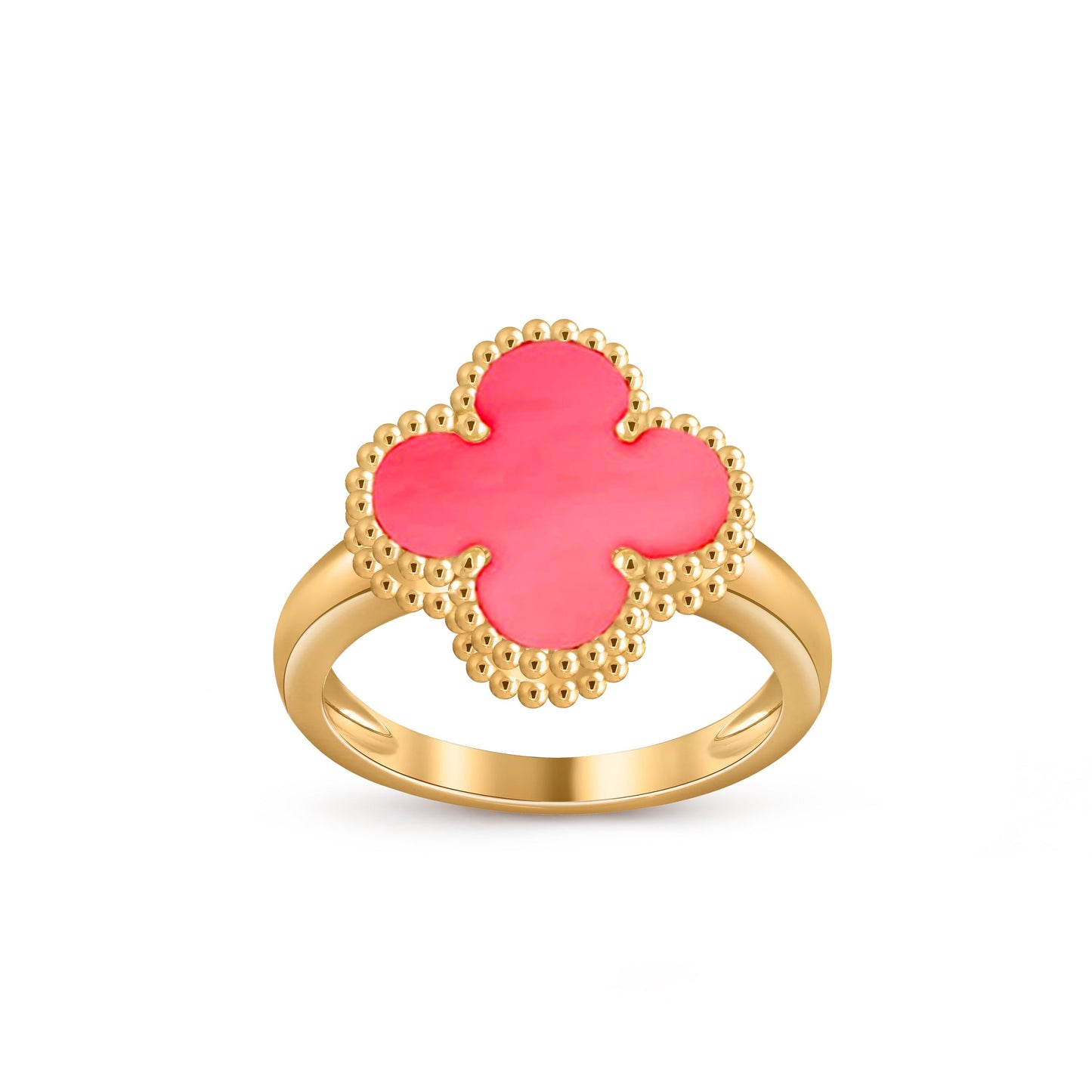 [Aetheris]LUCKY CLOVER VINTAGE GOLD RING COLLECTION