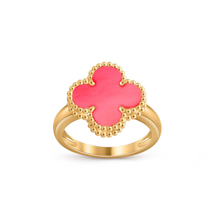 [Aetheris]LUCKY CLOVER VINTAGE GOLD RING COLLECTION