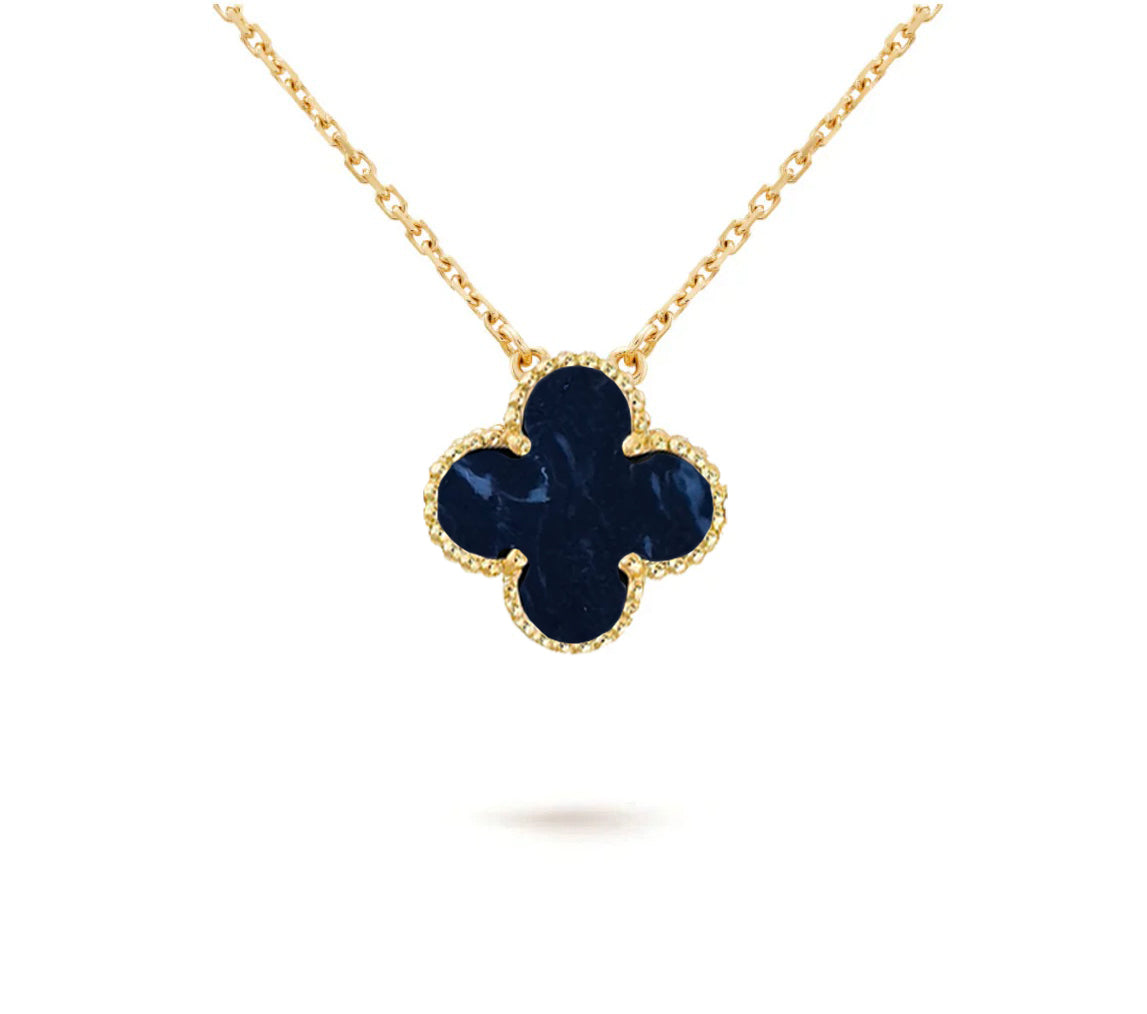 [Aetheris] 15MM KLEEBLUMEN ANHÄNGER KETTE KOLLEKTION