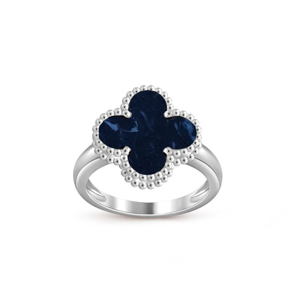 [Aetheris]LUCKY CLOVER VINTAGE WEISSGOLD-RINGKOLLEKTION