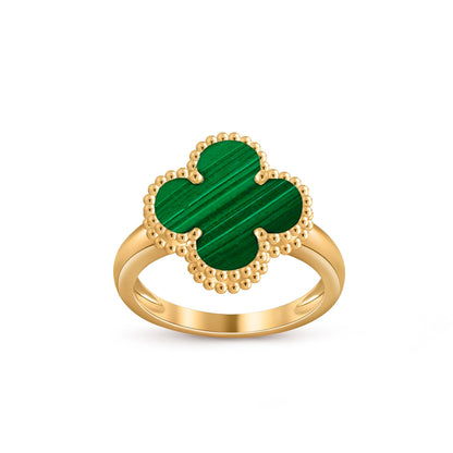 [Aetheris]LUCKY CLOVER VINTAGE GOLD RING COLLECTION