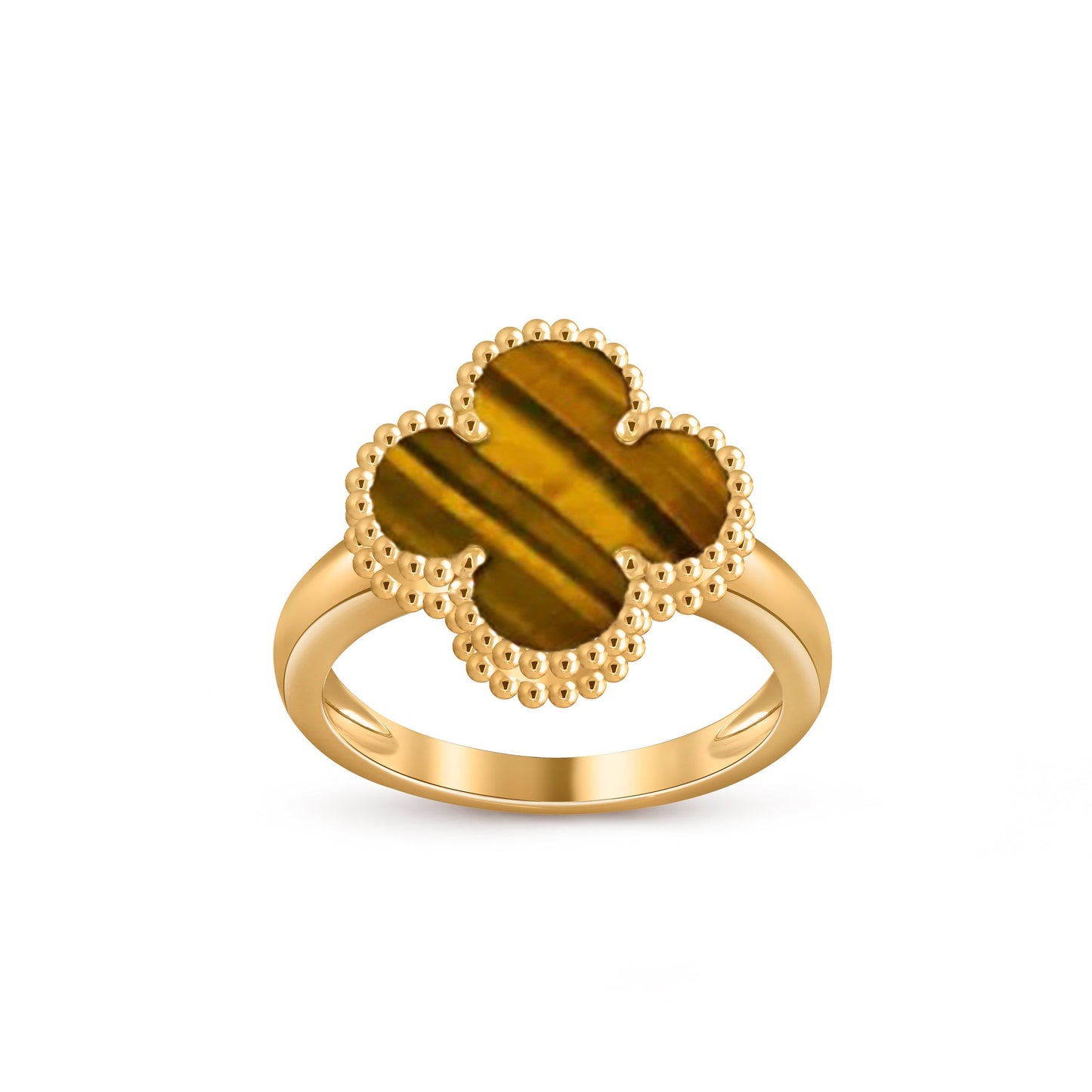 [Aetheris]LUCKY CLOVER VINTAGE GOLD RING COLLECTION