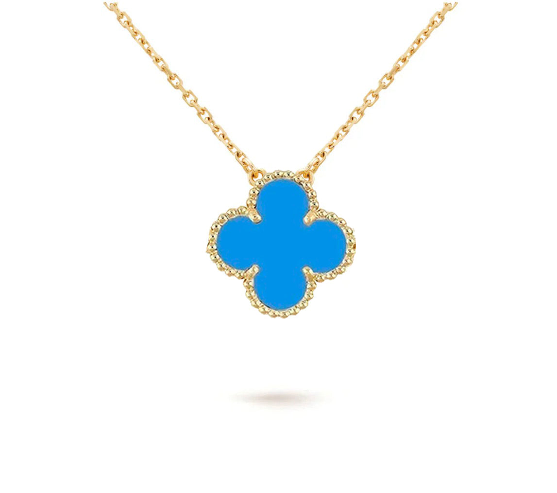 [Aetheris] 15MM KLEEBLUMEN ANHÄNGER KETTE KOLLEKTION