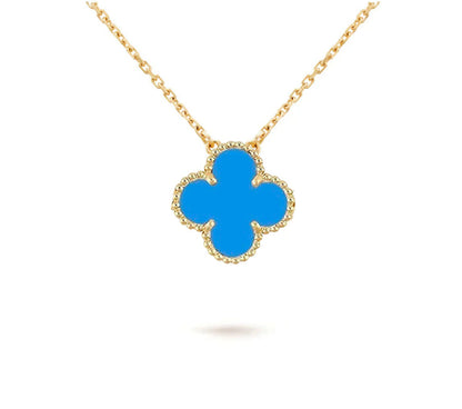 [Aetheris] 15MM KLEEBLUMEN ANHÄNGER KETTE KOLLEKTION