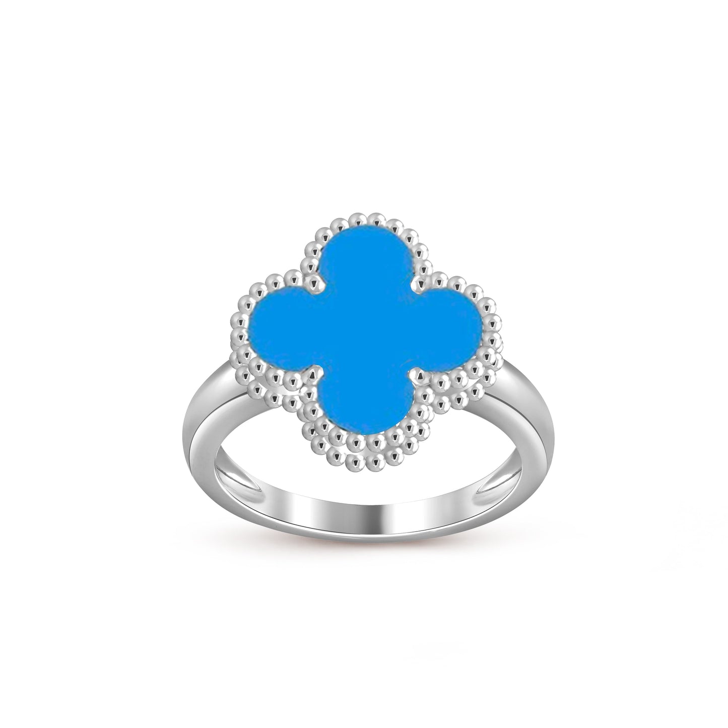 [Aetheris]LUCKY CLOVER VINTAGE WEISSGOLD-RINGKOLLEKTION