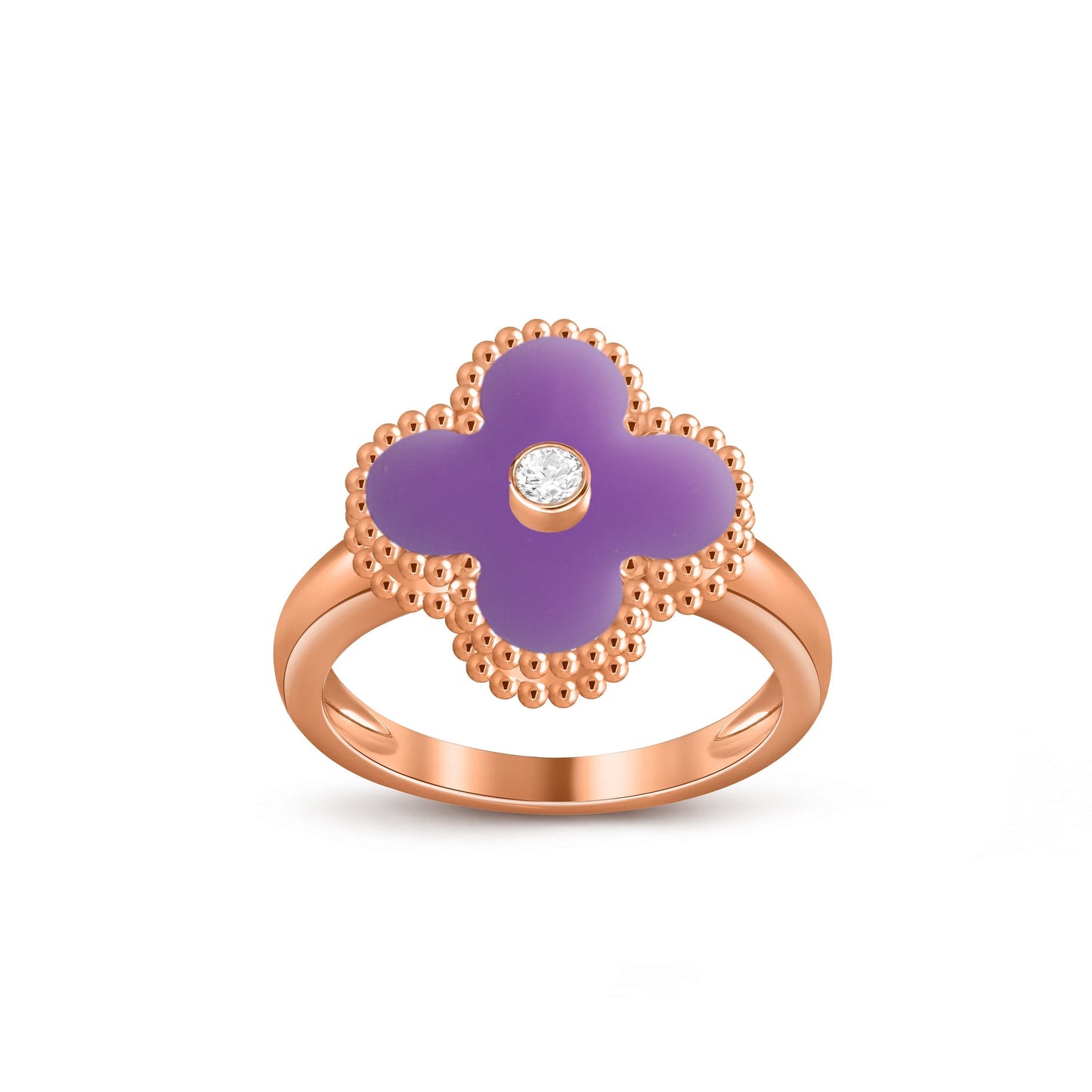 [Aetheris]KLEEBRETT-DIAMANT-AKZENT-RINGKOLLEKTION AUS ROSÉGOLD
